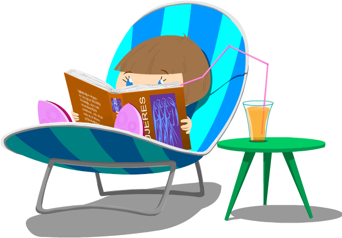 Superlola leyendo libros de mujeres valientes